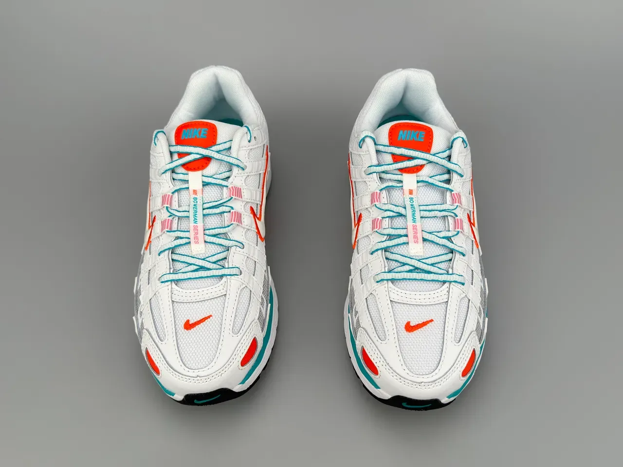 Nike Zoom 2K Blanc Orange Cage Synthétique En Couches Panneaux Maille Ouverte Chaussures De Running 9