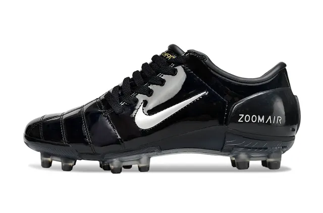 Nike Zoom Air Black Glossy Firm-Ground Soccer Shoes 3