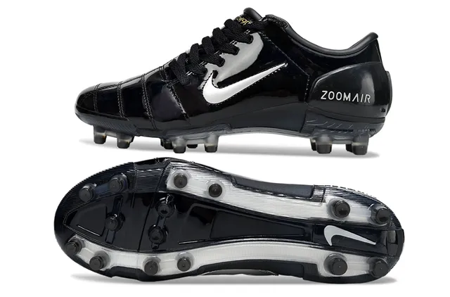 Nike Zoom Air Black Glossy Firm-Ground Soccer Shoes 5