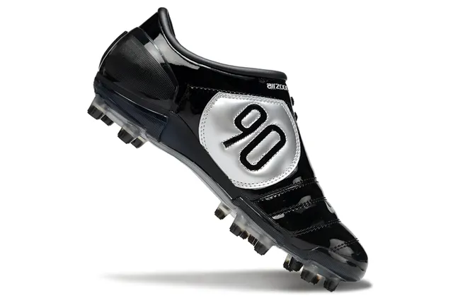 Nike Zoom Air Black Glossy Firm-Ground Soccer Shoes 7