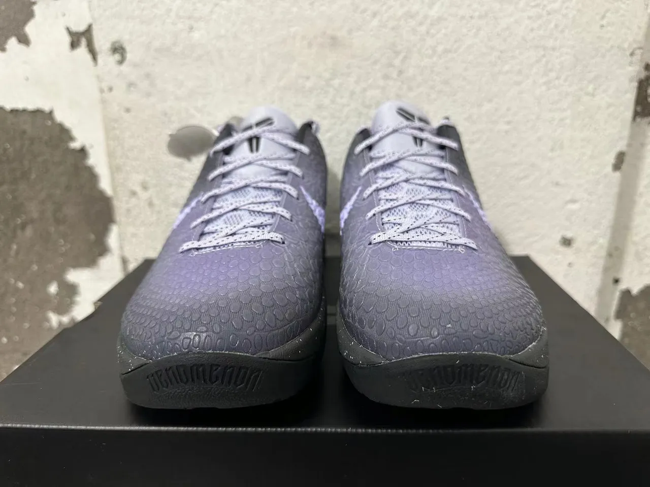 Nike Zoom Kobe VI Black Purple Gradient Basketball Shoes 4