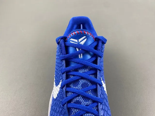 Nike Zoom Kobe VI Royal Blue White Red Basketball Shoes 6