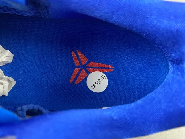 Nike Zoom Kobe VI Royal Blue White Red Basketball Shoes 7