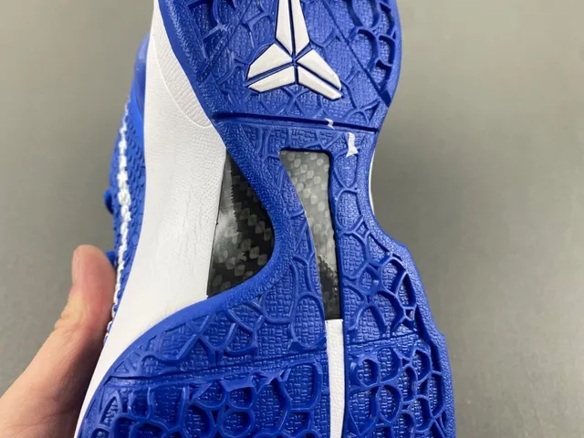 Nike Zoom Kobe VI Royal Blue White Red Basketball Shoes 10