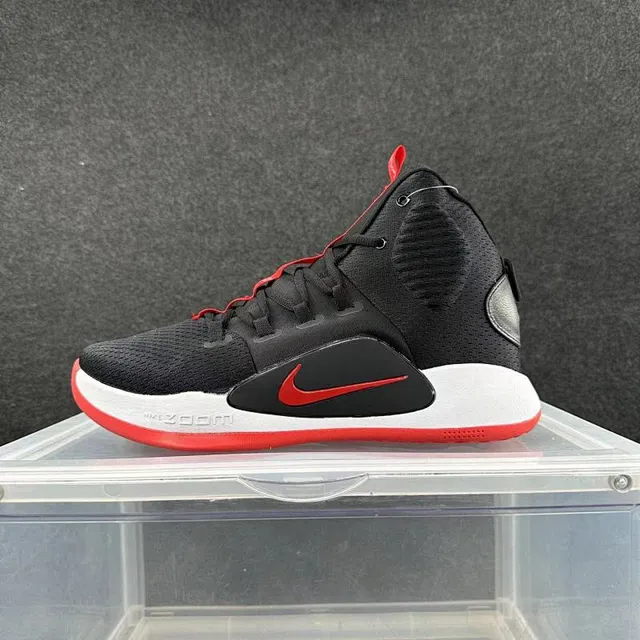 Nike Zoom Rev Black White Red Basketball Shoes 2