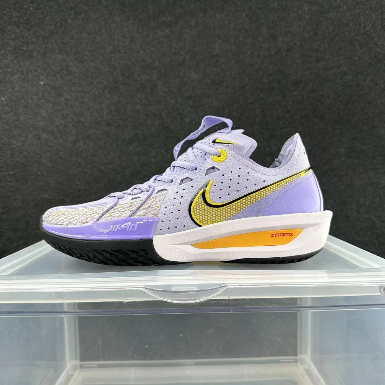 Nike ZoomX Chaussures de course Lavande et Jaune 2
