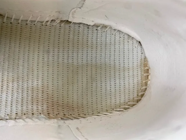 Off-White Black Canvas Upper Diagonal Striped Midsole Lifestyle Sneakers 9