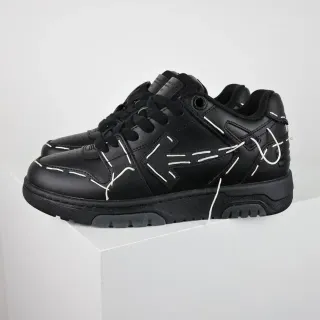 Off-White Noir Déconstruit Couture Exposée Sneakers Lifestyle