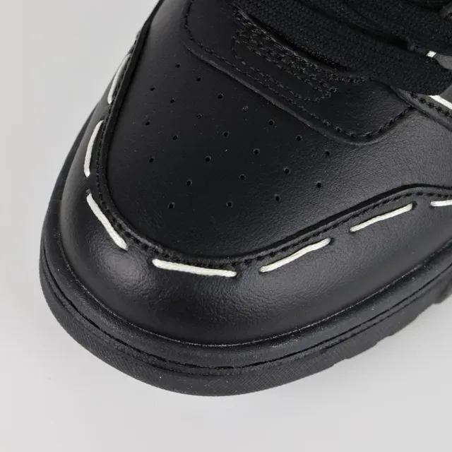 Off-White Black Deconstructed Exposed Stitching Lifestyle Sneakers 5