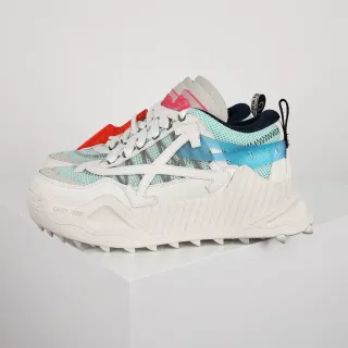Off-White DDSY-1000 حذاء رياضي أبيض نعناع أزرق ثيك