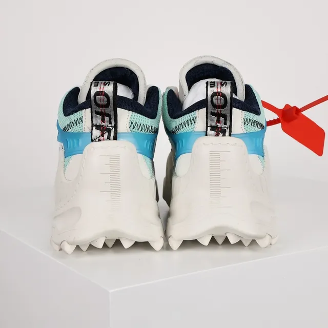 Off-White DDSY-1000 Tênis Chunky Branco Mint Azul 7