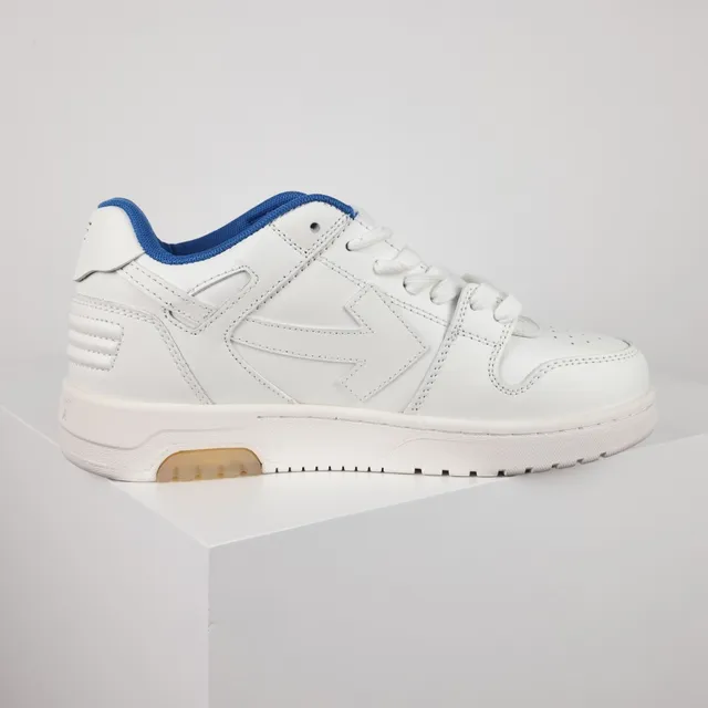 Off-White أبيض وأزرق للمشي حذاء نمط حياة 7