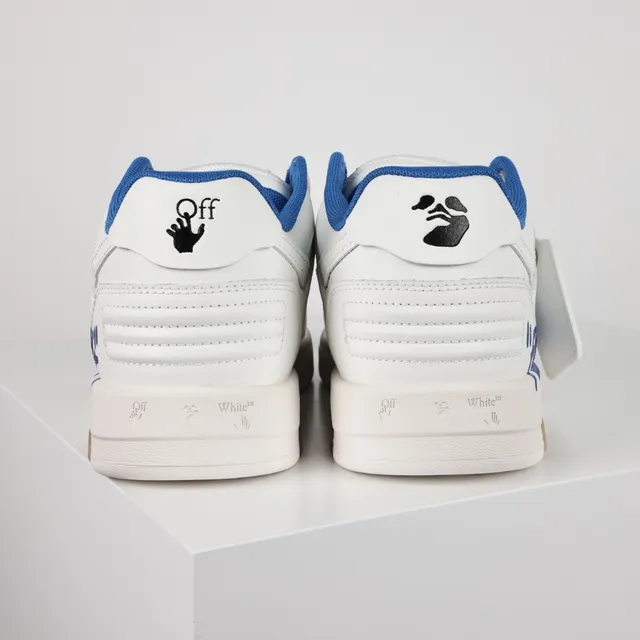 Off-White أبيض وأزرق للمشي حذاء نمط حياة 8