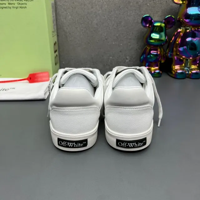 Off-White The Ten Chaussures de style de vie Blanches et Noires avec Logo 7