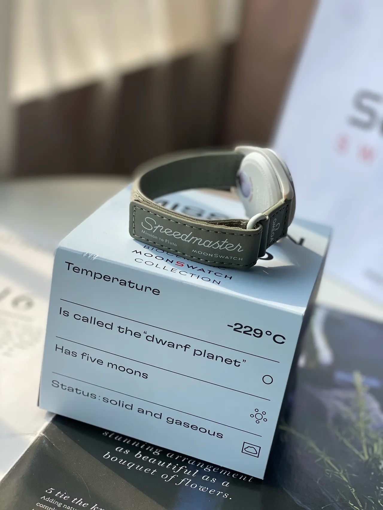 Omega Speedmaster MoonSwatch Mission to Mars Bioceramic Mechanical Watch 3