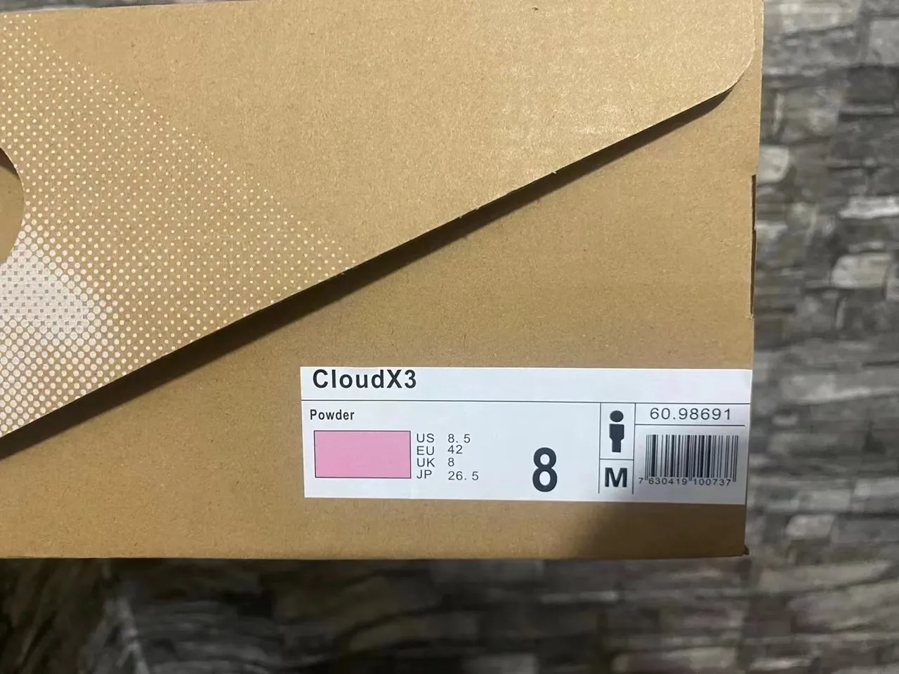 On Cloud Pink Orange Knit Upper Segmented CloudTec Midsole Running Shoes 10