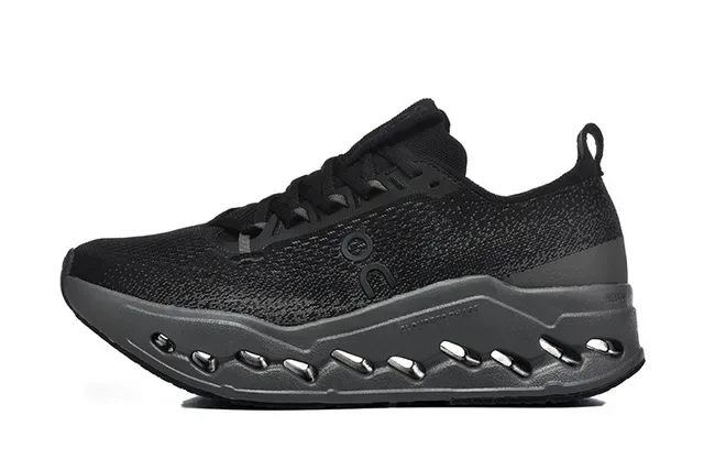 On Cloudmonster Black Running Shoes 4