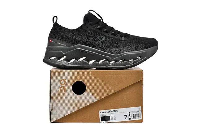 On Cloudmonster Black Running Shoes 5