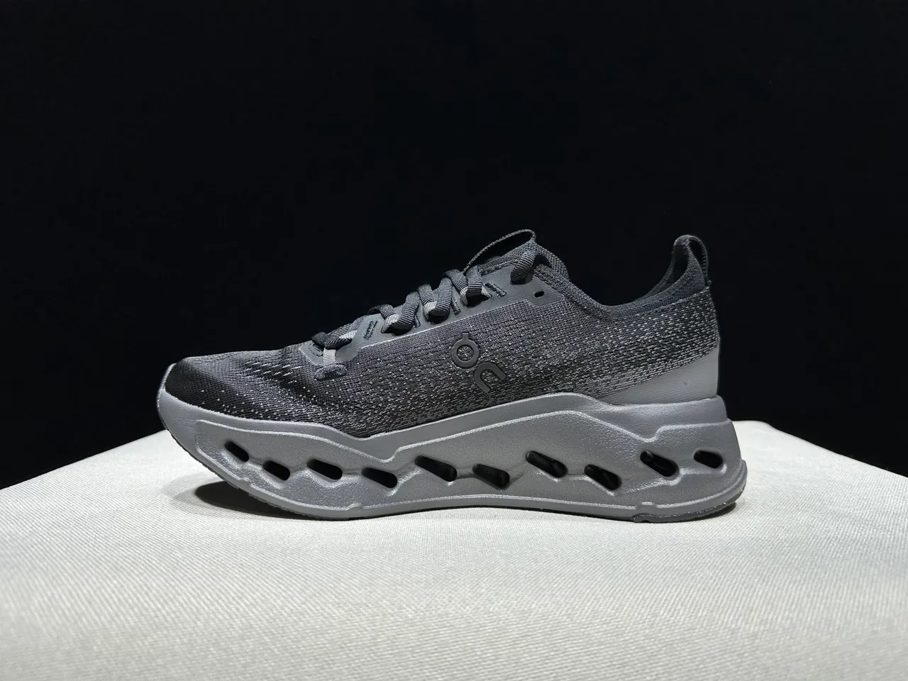 On Cloudmonster Black Running Shoes 9