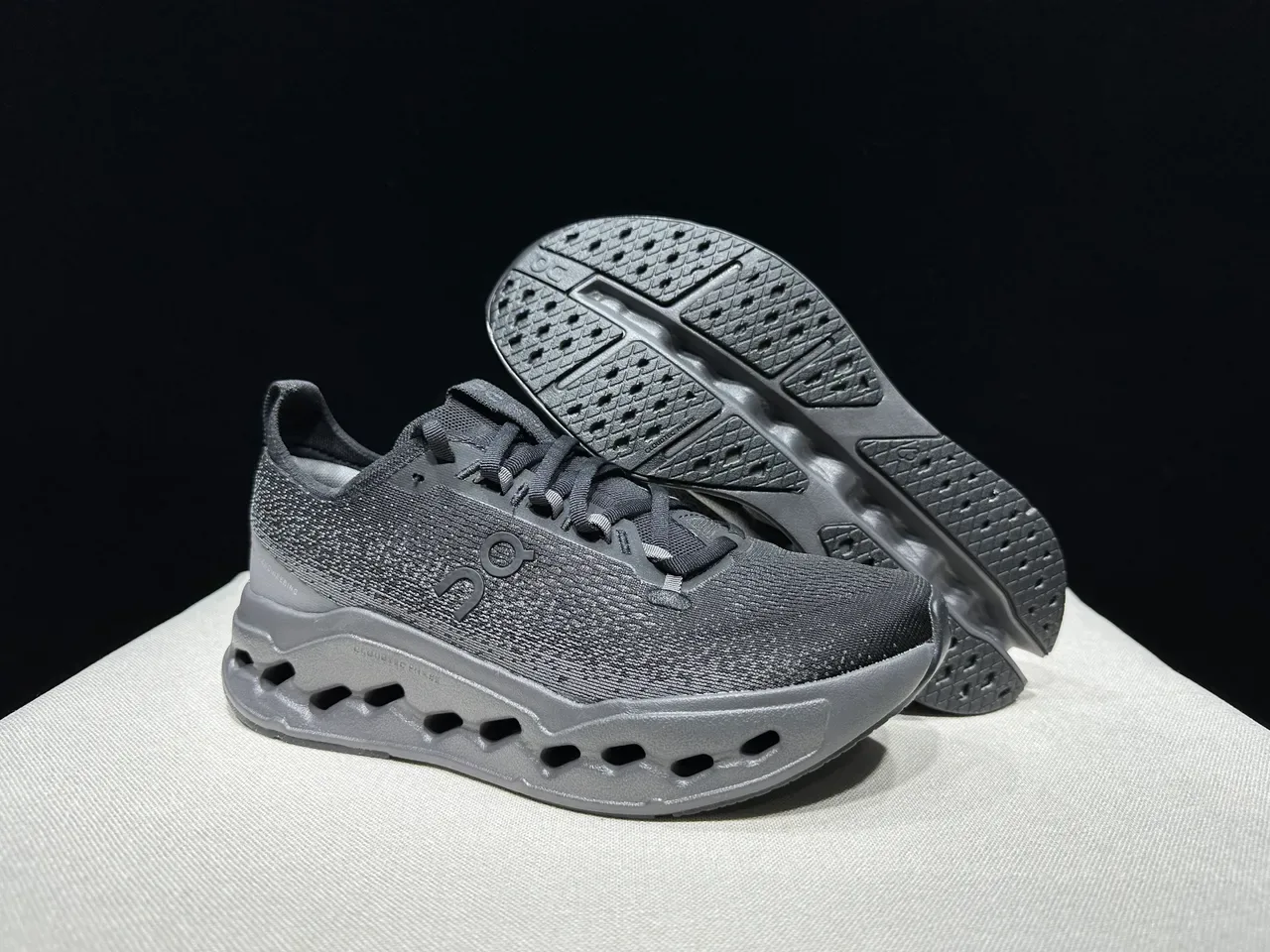 On Cloudmonster Black Running Shoes 11