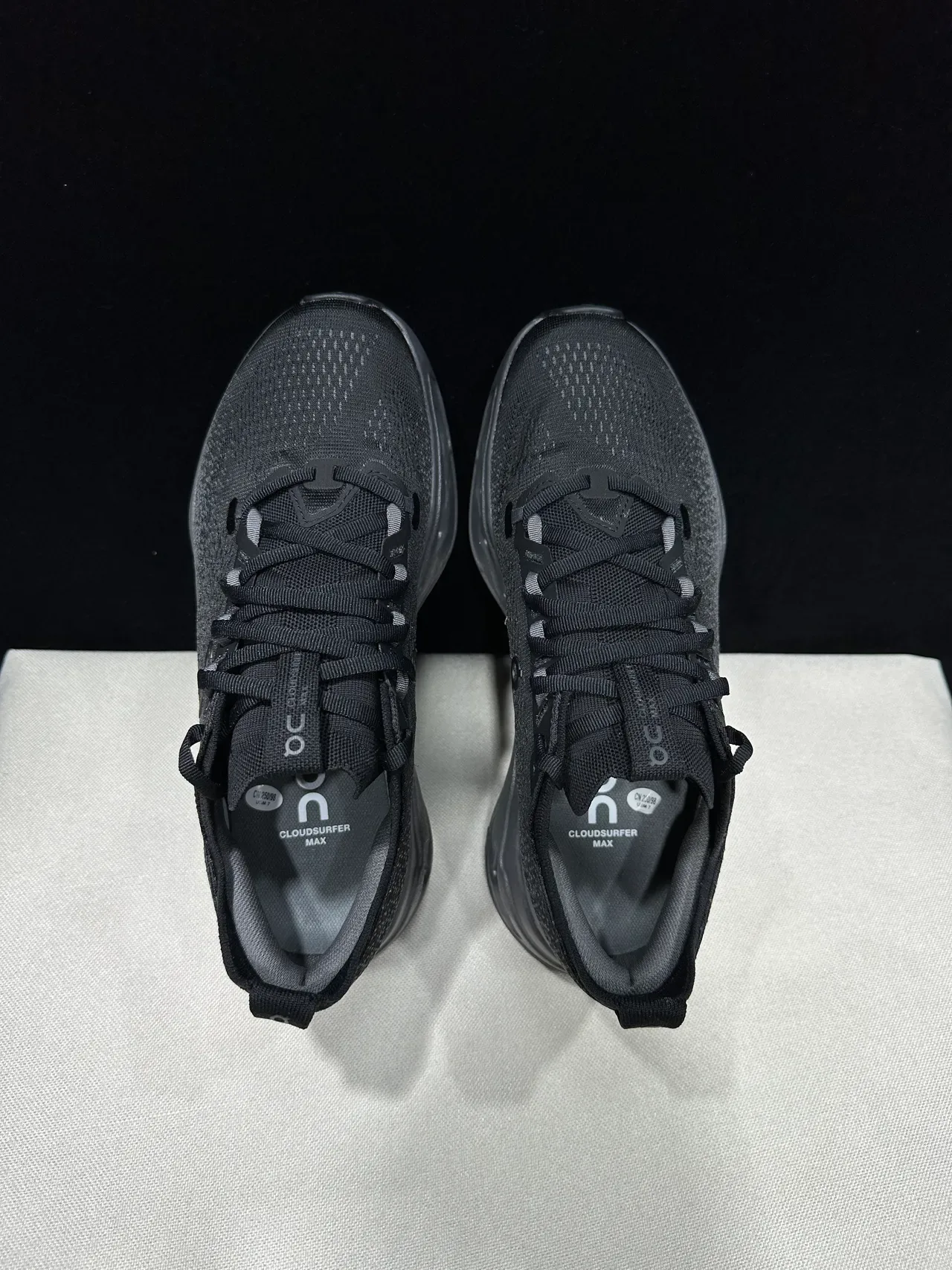 On Cloudmonster Black Running Shoes 12