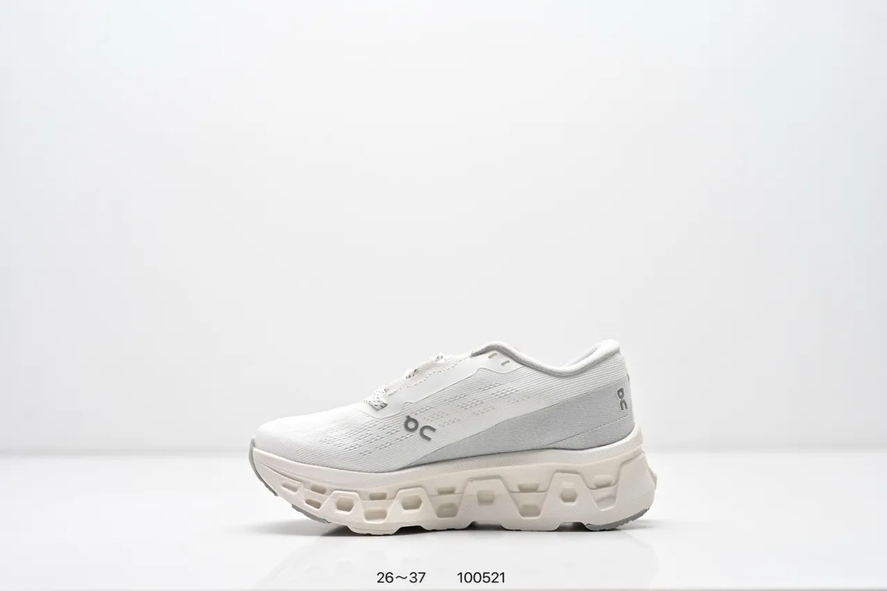 On Cloudmonster Black White Running Shoes 13