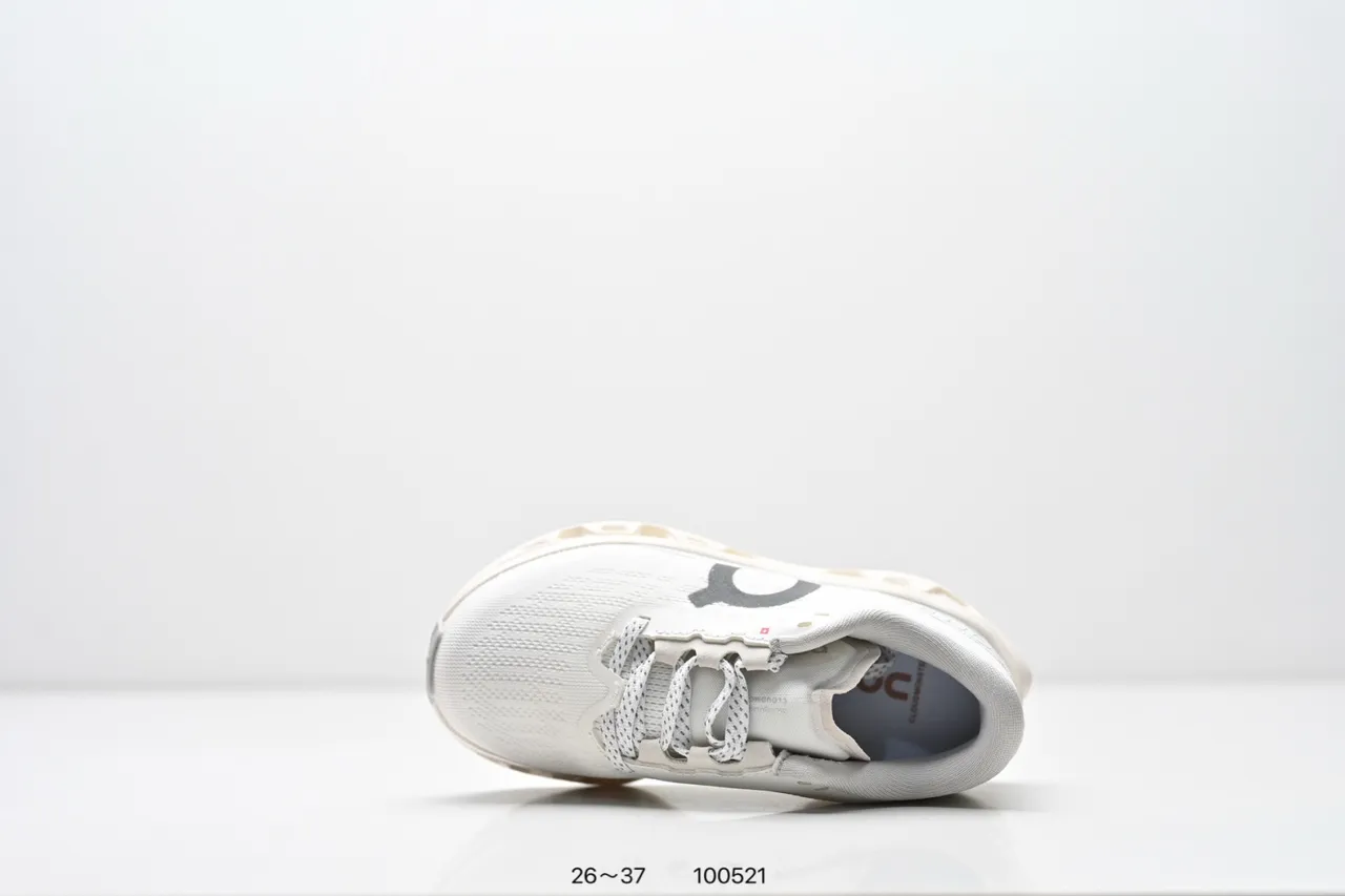 On Cloudmonster Black White Running Shoes 14