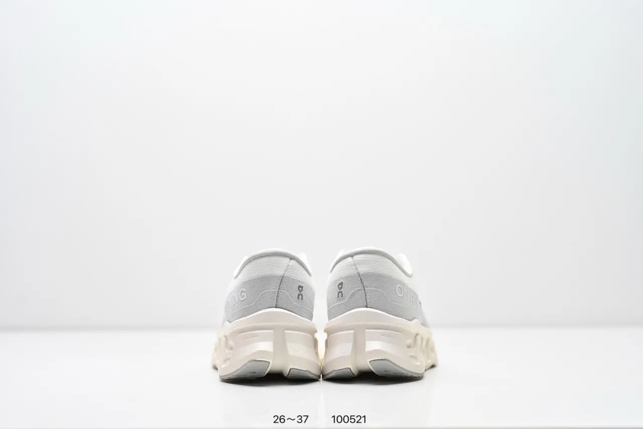 On Cloudmonster Black White Running Shoes 17