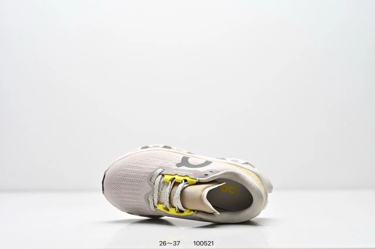 On Cloudmonster Black White Running Shoes 22