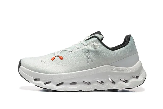 On Cloudmonster Ice Gray أحذية رياضية 5