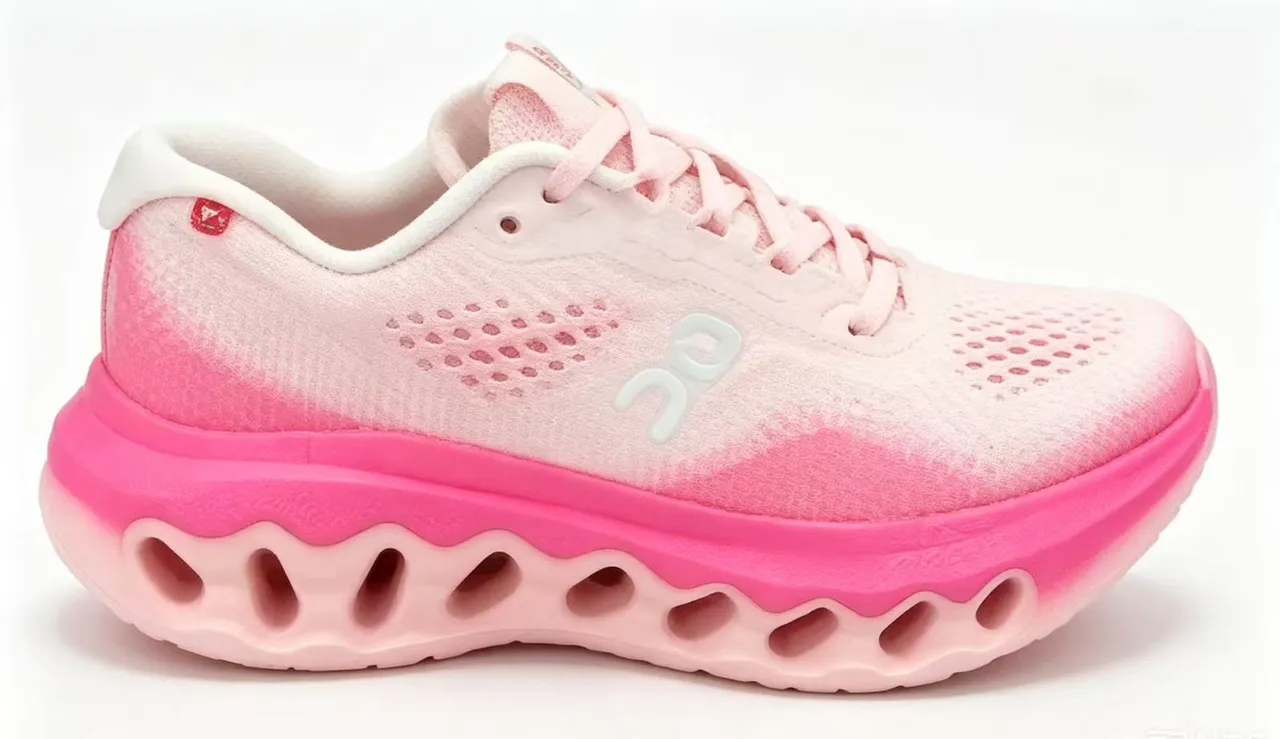On Cloudsurfer 3 Pink Red Running Shoes 6