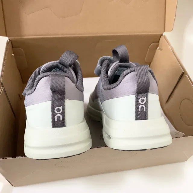 On Gris Noir Fermeture Double Étanche Sneakers Lifestyle 24