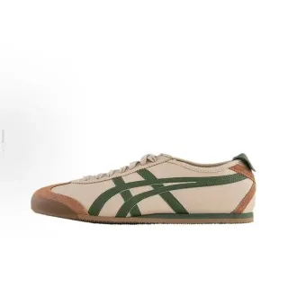 Onitsuka Tiger Mexico 66 Beige Green Brown Lifestyle Sneakers