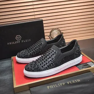 Philipp Plein चोंचे ग्लिटर स्लिप-ऑन जीवनशैली स्नीकर