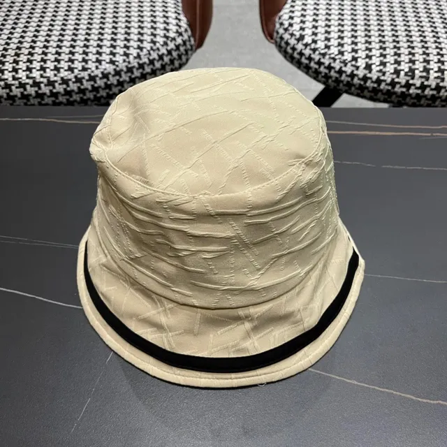 Prada Beige Textured Bucket Hat 7
