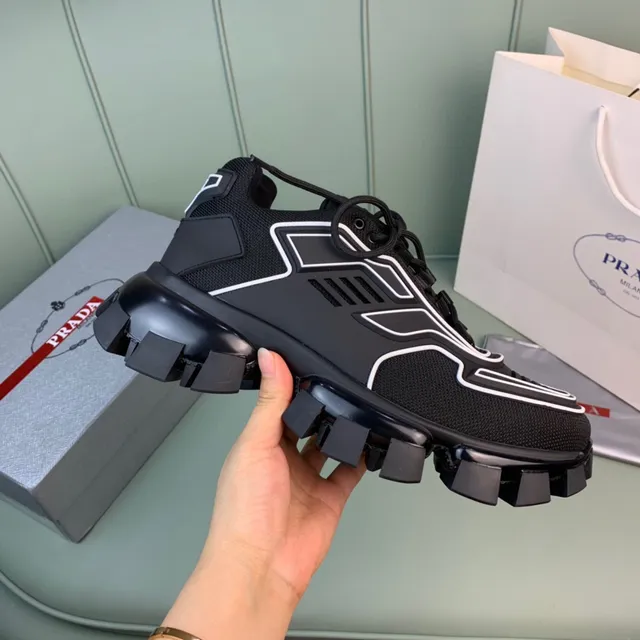 Prada Cloudbust Black and White Chunky Sneakers 4