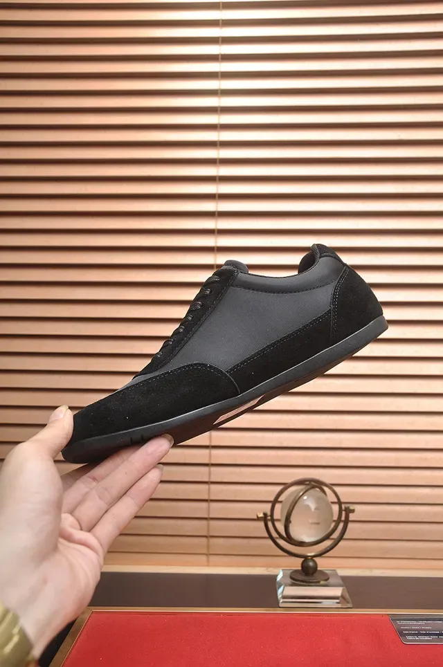 Prada Cloudbust Black Suede and Nylon Lifestyle Sneakers 7