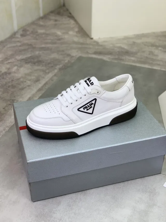 Prada Cloudbust White and Black Lifestyle Sneakers 4