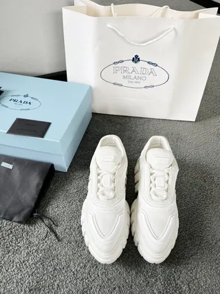 Prada Cloudbust White Chunky Sneakers 5