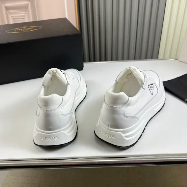 Prada Cloudbust White Leather Chunky Sneakers 6