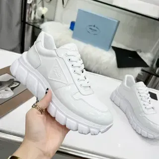 Prada Cloudbust حذاء أسلوب حياة أبيض
