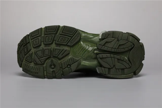 Puma baskets chunky avec superpositions synthétiques en silhouette vert armée et argent 6