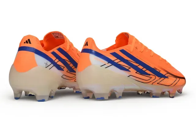 Puma Orange Blue Low-Cut Molded-Stud Firm-Ground Soccer Shoes 5