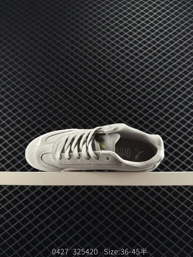 Puma Speedcat OG Daim Gris Retro Racing Lifestyle Sneakers 5
