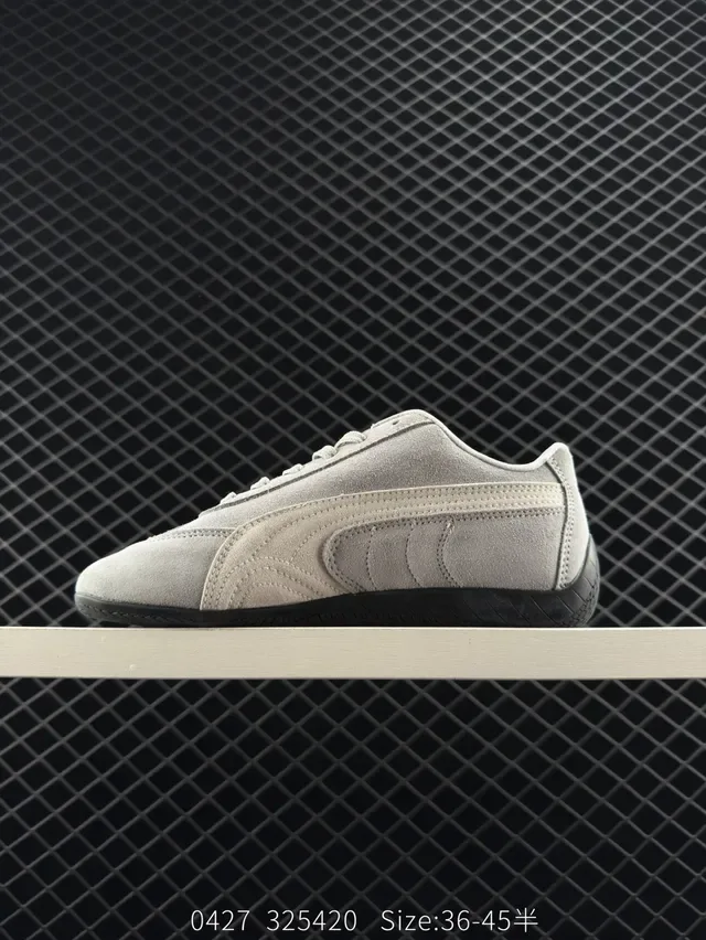 Puma Speedcat OG Daim Gris Retro Racing Lifestyle Sneakers 6