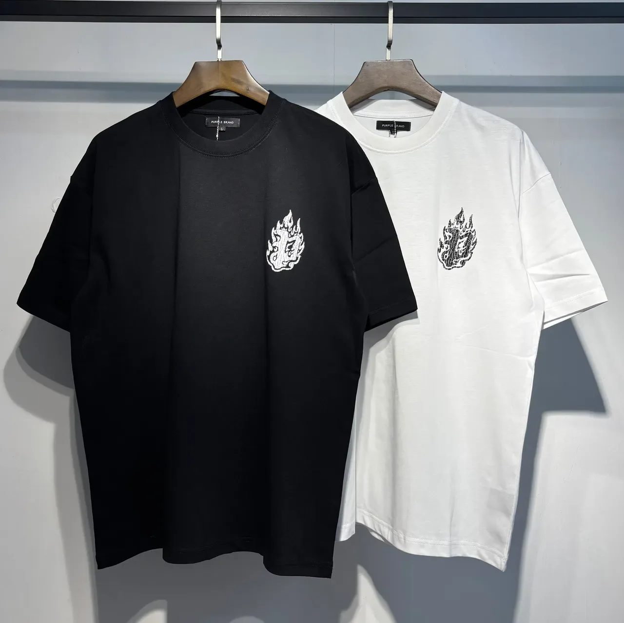 Purple Brand Oversized Graphic Print T-Shirt 3