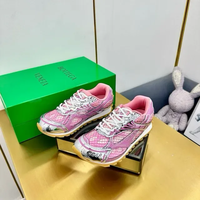 Reebok Vector Pink Silver Mesh Lifestyle Sneakers 2