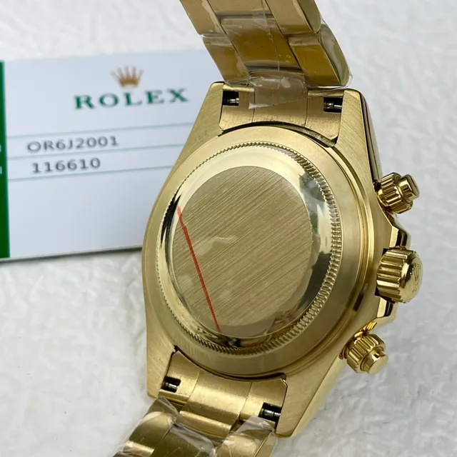 Rolex Cosmograph Daytona Gold Meteorite Dial Mechanical Watch 5