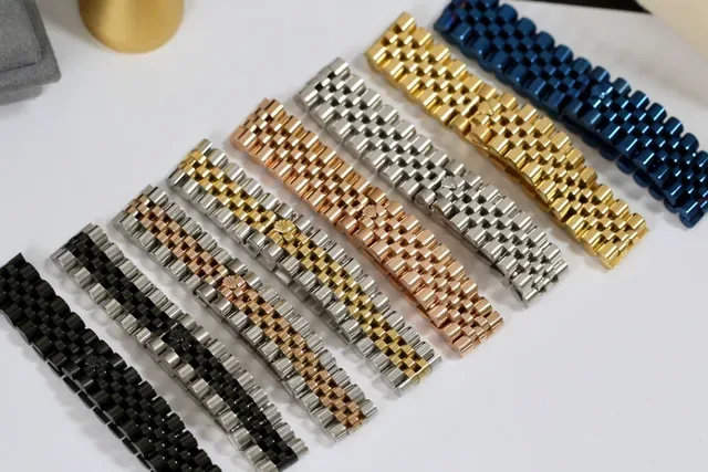Rolex Jubilé Bracelet Two-Tone and Tri-Tone Metal Watch Bracelets 4