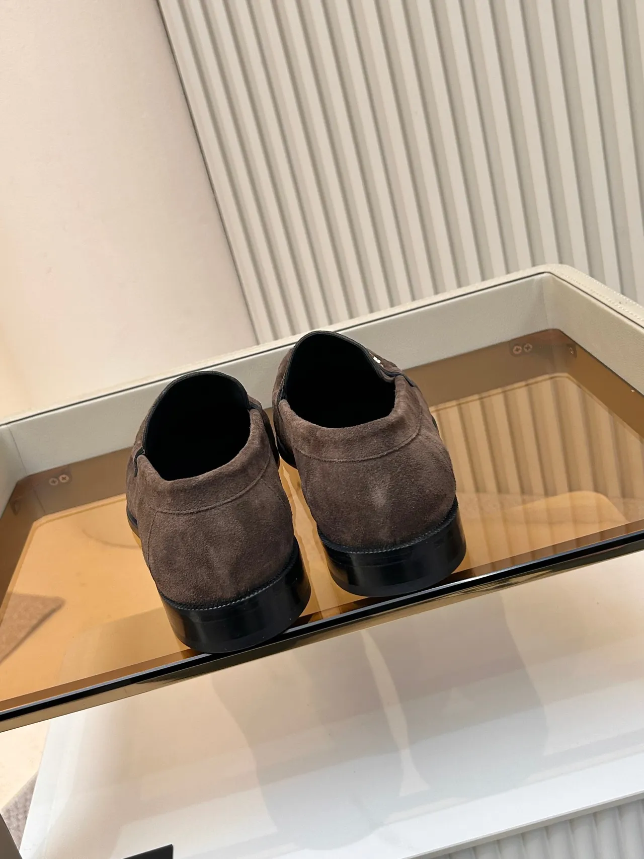 Saint Laurent Mocassin Classique Marron Daim Mocassin 3